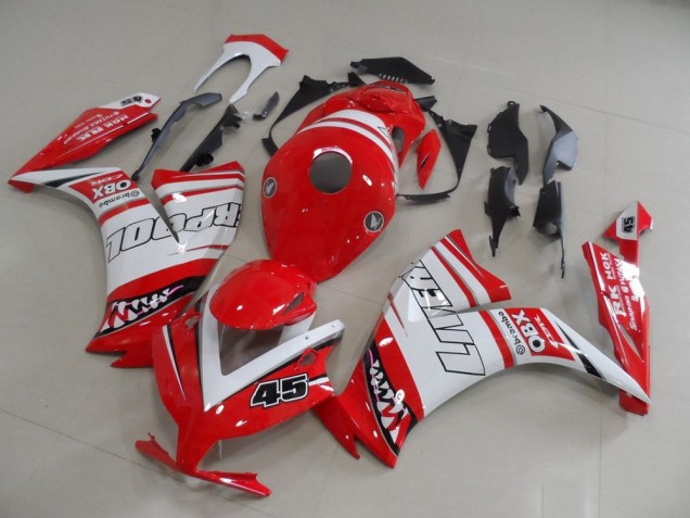Honda CBR 1000RR 2012-2016 - Vermelho Liverpool 45 Honda CBR 1000RR 2012-2016 - Vermelho Liverpool 45
