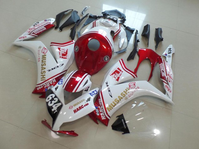 Honda CBR 1000RR 2012-2016 - Vermelho Musashi Honda CBR 1000RR 2012-2016 - Vermelho Musashi