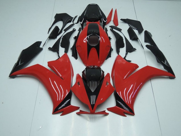 Honda CBR 1000RR 2012-2016 - Vermelho Preto & Sem Decalques Honda CBR 1000RR 2012-2016 - Vermelho Preto & Sem Decalques