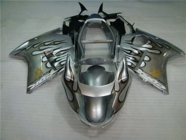 Honda CBR 1100 XX 1996-2007 - Chama Prata Cinzento