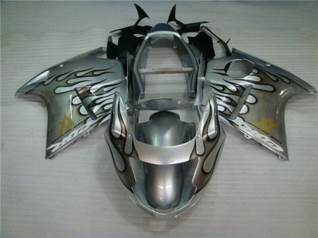 Honda CBR 1100 XX 1996-2007 - Chama Prata Cinzento Honda CBR 1100 XX 1996-2007 - Chama Prata Cinzento