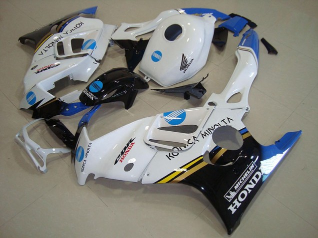 Honda CBR 600 F3 1995-1998 - Branco Azul Konica Minolta Honda CBR 600 F3 1995-1998 - Branco Azul Konica Minolta