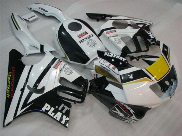 Honda CBR 600 F3 1995-1998 - Branco Preto Playboy