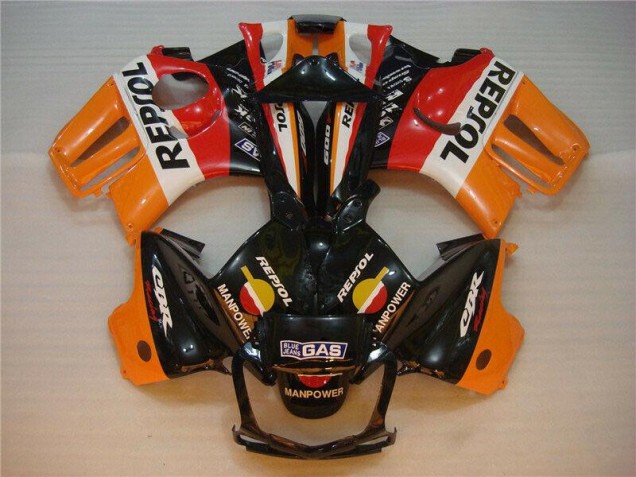 Honda CBR 600 F3 1995-1998 - Preto Laranja Repsol