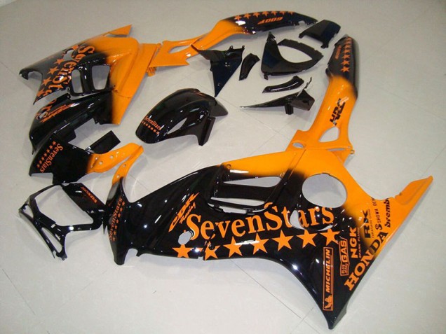 Honda CBR 600 F3 1995-1998 - Preto Laranja SevenStars