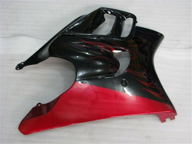 Honda CBR 600 F3 1995-1998 - Preto Vermelho Chama Honda CBR 600 F3 1995-1998 - Preto Vermelho Chama
