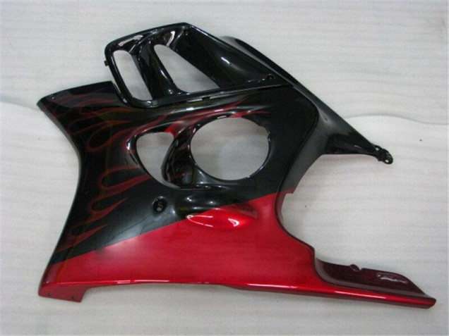Honda CBR 600 F3 1995-1998 - Preto Vermelho Chama Honda CBR 600 F3 1995-1998 - Preto Vermelho Chama