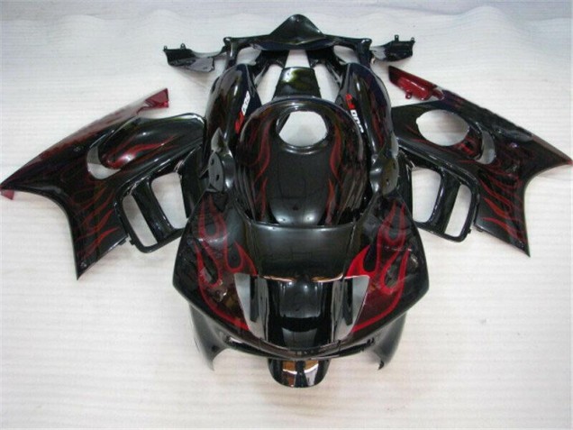 Honda CBR 600 F3 1995-1998 - Preto Vermelho Chama Honda CBR 600 F3 1995-1998 - Preto Vermelho Chama