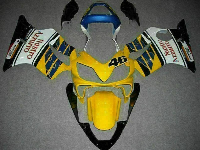 Honda CBR 600 F4i 2001-2003 - Amarelo Branco Honda CBR 600 F4i 2001-2003 - Amarelo Branco
