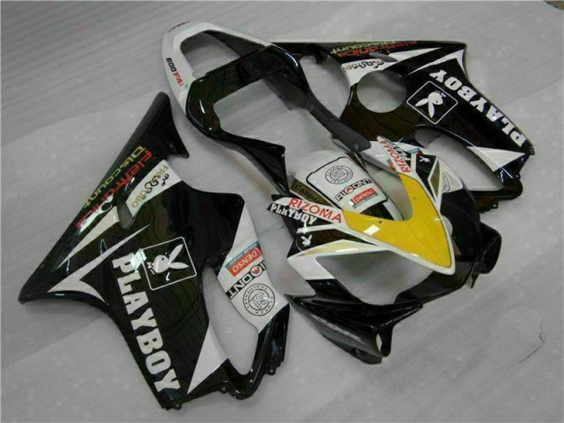 Honda CBR 600 F4i 2001-2003 - Amarelo Prata Preto Playboy