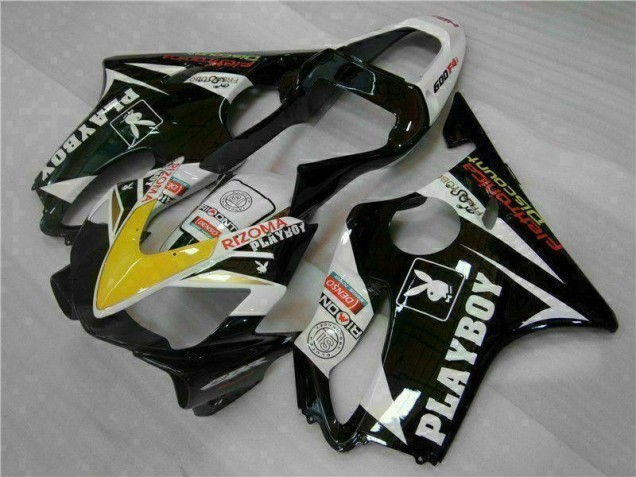 Honda CBR 600 F4i 2001-2003 - Amarelo Prata Preto Playboy