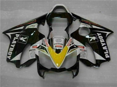 Honda CBR 600 F4i 2001-2003 - Amarelo Prata Preto Playboy