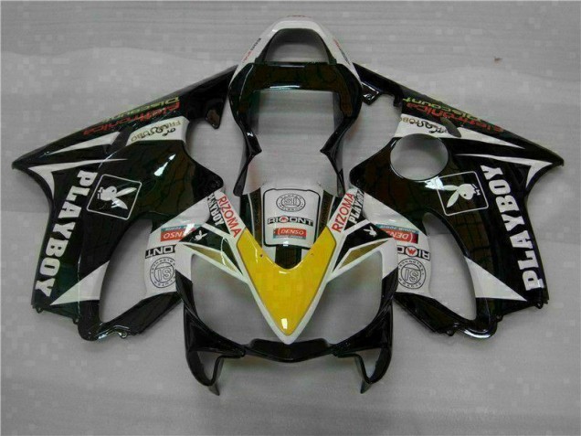 Honda CBR 600 F4i 2001-2003 - Amarelo Prata Preto Playboy