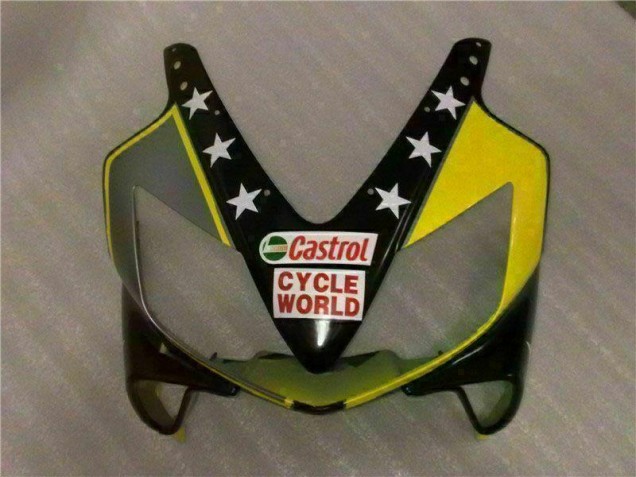 Honda CBR 600 F4i 2001-2003 - Amarelo Preto Castrol Cycle World