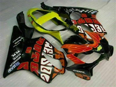 Honda CBR 600 F4i 2001-2003 - Laranja Preto