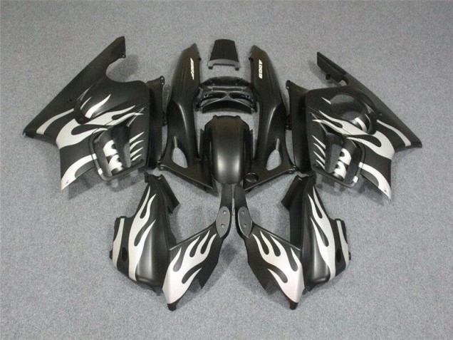 Honda CBR 600 F4i 2001-2003 - Preto Branco Chama Honda CBR 600 F4i 2001-2003 - Preto Branco Chama