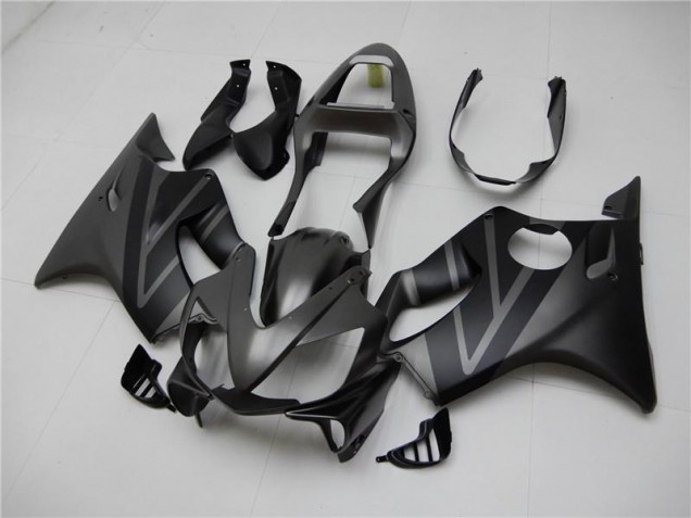 Honda CBR 600 F4i 2001-2003 - Preto Fosco Cinzento Honda CBR 600 F4i 2001-2003 - Preto Fosco Cinzento