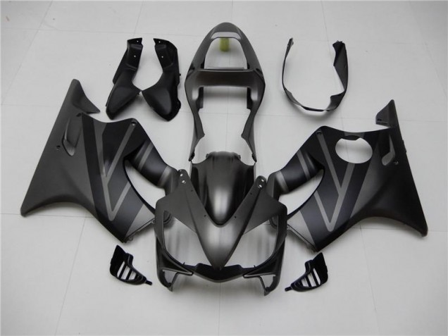 Honda CBR 600 F4i 2001-2003 - Preto Fosco Cinzento Honda CBR 600 F4i 2001-2003 - Preto Fosco Cinzento