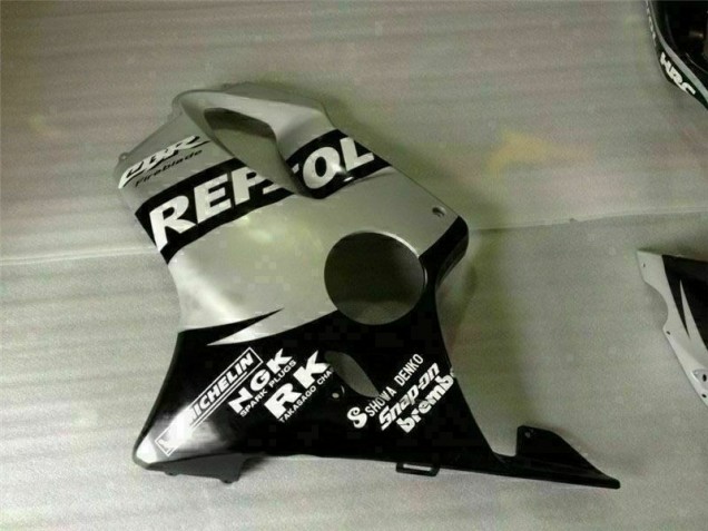Honda CBR 600 F4i 2001-2003 - Preto Prata Repsol