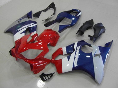 Honda CBR 600 F4i 2001-2003 - Vermelho Azul Prata