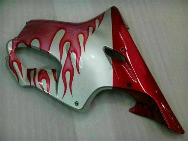 Honda CBR 600 F4i 2001-2003 - Vermelho Chama Prata
