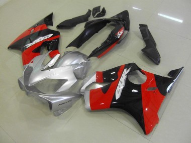 Honda CBR 600 F4i 2004-2007 - Preto Vermelho Prata