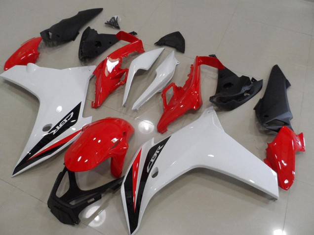 Honda CBR 600F 2011-2013 - Vermelho Preto Branco