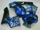 Honda CBR 600RR 2003-2004 - Azul & Prata Chama