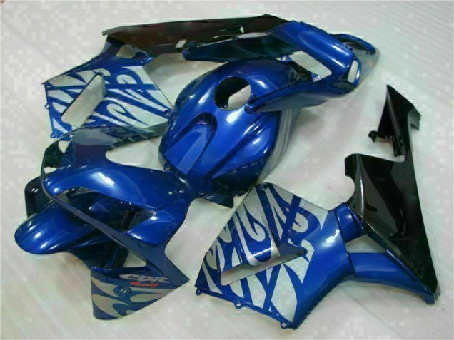 Honda CBR 600RR 2003-2004 - Azul & Prata Chama