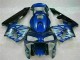 Honda CBR 600RR 2003-2004 - Azul & Prata Chama