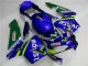 Honda CBR 600RR 2003-2004 - Azul Verde Movistar Castrol