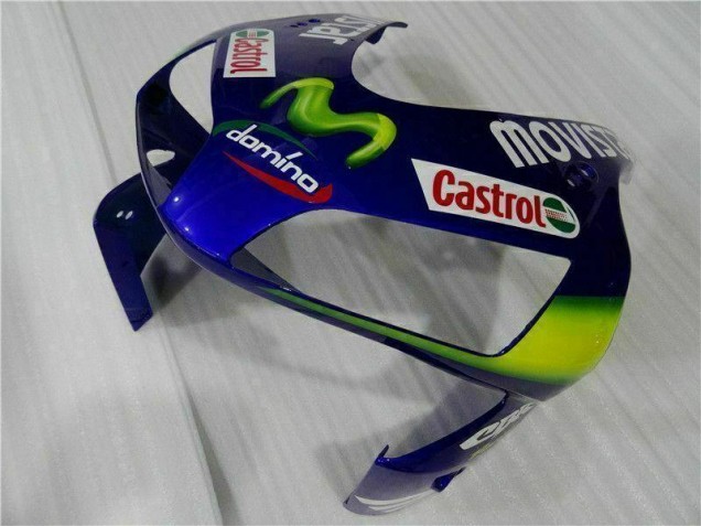 Honda CBR 600RR 2003-2004 - Azul Verde Movistar Castrol