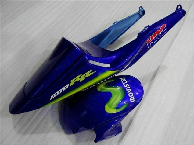 Honda CBR 600RR 2003-2004 - Azul Verde Movistar Castrol