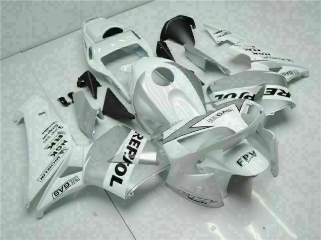 Honda CBR 600RR 2003-2004 - Branco Prata Repsol