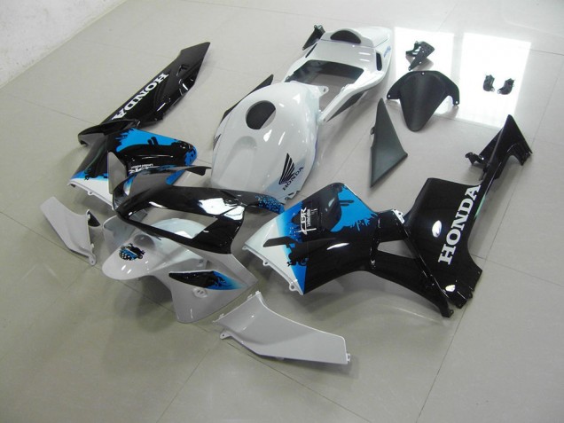 Honda CBR 600RR 2003-2004 - Branco Preto Azul