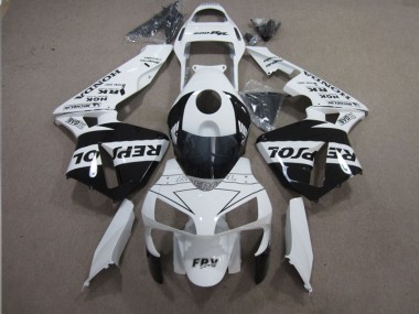 Honda CBR 600RR 2003-2004 - Branco Preto Repsol