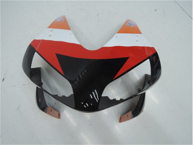 Honda CBR 600RR 2003-2004 - Laranja Vermelho Preto Repsol