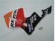 Honda CBR 600RR 2003-2004 - Laranja Vermelho Preto Repsol