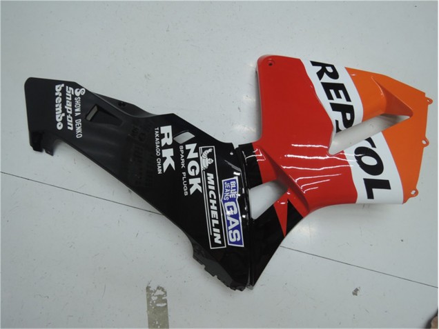 Honda CBR 600RR 2003-2004 - Laranja Vermelho Preto Repsol