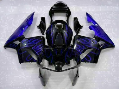 Honda CBR 600RR 2003-2004 - Preto & Azul Chama