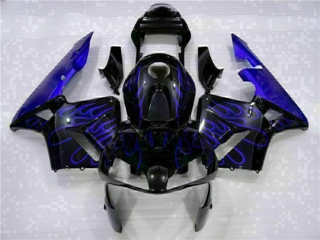 Honda CBR 600RR 2003-2004 - Preto & Azul Chama
