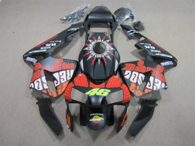 Honda CBR 600RR 2003-2004 - Preto Vermelho Repsol 46