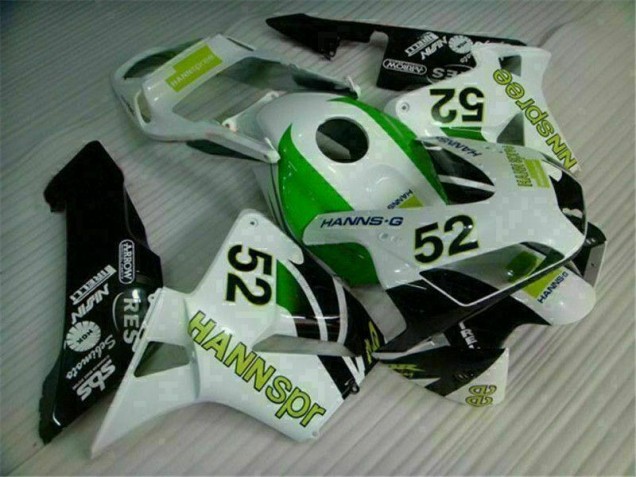 Honda CBR 600RR 2003-2004 - Verde Branco Preto Honda CBR 600RR 2003-2004 - Verde Branco Preto