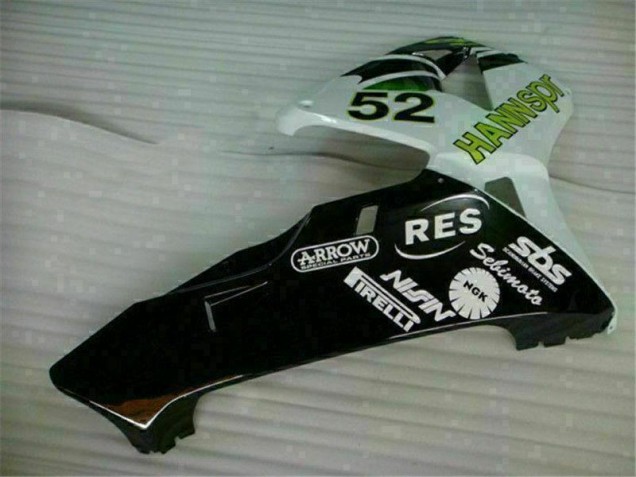 Honda CBR 600RR 2003-2004 - Verde Branco Preto Honda CBR 600RR 2003-2004 - Verde Branco Preto