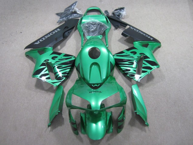 Honda CBR 600RR 2003-2004 - Verde Preto Honda CBR 600RR 2003-2004 - Verde Preto