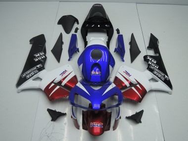 Honda CBR 600RR 2003-2004 - Vermelho Escuro Azul