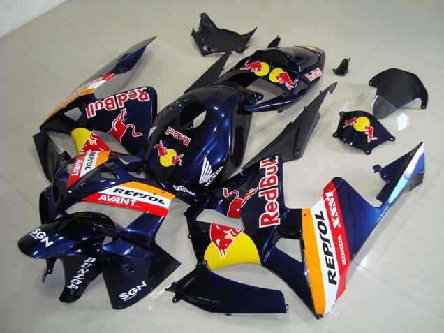 Honda CBR 600RR 2005-2006 - Azul Escuro Red Bull Repsol