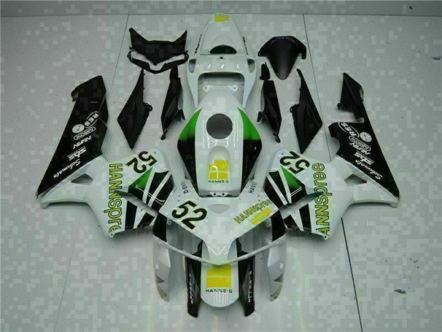 Honda CBR 600RR 2005-2006 - Branco Amarelo Verde 52