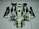 Honda CBR 600RR 2005-2006 - Branco Amarelo Verde 52