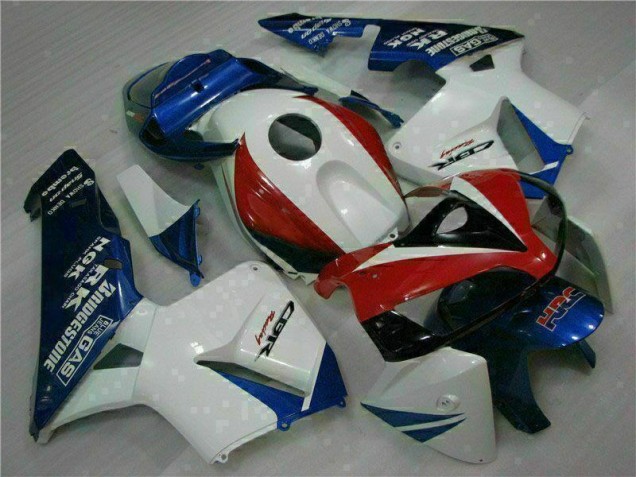 Honda CBR 600RR 2005-2006 - Branco Azul
